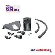 Corsa CC0005, Kit Black Aluminum Fits 20- Chevy Corvette 6.2L Catch Can Performa