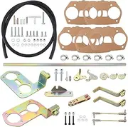KIPA Carburetor mounting hardware linkage kit for VW Beetle T1 T4 40 44 48 IDF Carburetor Hex Bar Offset Manifold