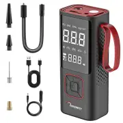 ROOBOOST Cordless Tyre Inflator with Digital Gauge 12V Rechargeable RB-TL80
