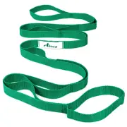 Stretching Strap Yoga Straps for Physical Therapy, 10 Loops Non-Elastic Stret...