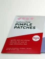 SpaLife Hydrocolloid Pimple Acne Blemish Patches Absorbs Dirt Oil Qty 36 Patches