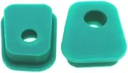 2 Pack 27987S Air Filter Foam Element Replace for Briggs Stratton 27987 4108 5001H John Deere AM34963 LG27987 LG27987S Fits Briggs Stratton 60500 61500 80500 81500 90102 130200 131200 140200