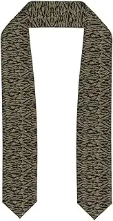 [SKKNT] Tiger Stripe Camo Print Graduation Shawl Stole For Academic Commencements Honor Sash Congratulations Gift