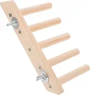 Multi-Level Cat Staircase Shelf Wall-Mounted Wooden Construction Cat Climbing Scratching