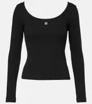 [Givenchy] Givenchy Cotton top AU 16 black