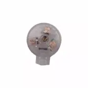 HPM Side Entry Plug Top 10Amp Clear