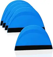 Umaki Small Squeegee for Vinyl Accessories, Vinyl Wrap Squeegee, Decal Squeegee Vinyl Scraper for Car Wraps, Window Tint, Graphics Design, Transfer Film, Car Paint Film, Round, 5piece