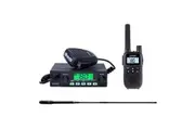 Oricom UHF025 Compact 5 Watt UHF CB Radio AND ANU215 6.5dBi UHF CB Antenna AND UHF2200 2 Watt Handheld UHF CB Single Radio (UHF025BHH)