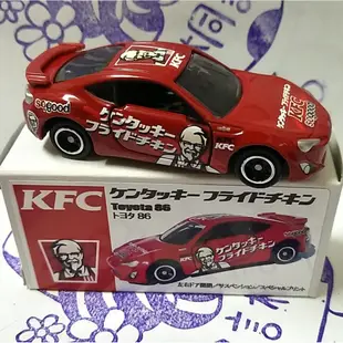 (現貨)Tomica Kahla 2改 KFC 肯德雞 Toyota 86 (車況請看圖)