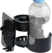 Cup Holder for Stroller, Anti-Spill Motorcycle Phone Holder, Space-Saving Baby Stroller Organizers for Wheelchair, Golf Cart, Beach, Motorcycle