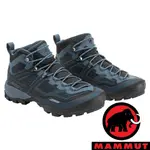 【MAMMUT 長毛象】DUCAN MID 男 GTX中筒多功健行鞋『黑/波賽頓』3030-03540 越野鞋.健行鞋.