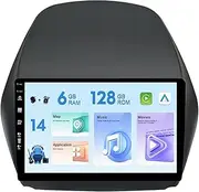 6G+128G Car GPS Navigation Stereo for Hyundai Tucson/ IX35 2009-2015 Android Double Din Head Unit Carplay WiFi BT DSP Camera Mic USB FM AM SWC 10inch IPS