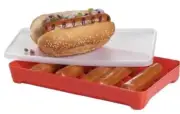 Tupperware NEW Hotdog Keeper, Sausage, Bacon, Deli Meat Storage Container