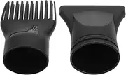 GANAZONO 2pcs Hair Dryer Nozzle Diffuser Comb for Versatile Hair Styling for Salon Drying and Shaping Design