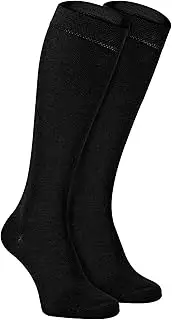 [Sock Snob] 2 Pairs Ladies Thin Soft Breathable Knee High Bamboo Socks