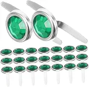 Exquisite Craft Beads Brad Fasteners 100pcs Round Brads for Paper Crafts Scrapbook Decorative Brads