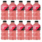Powerade STRAWBERRY LEMONADE Sports Drink 28 oz Bottle Vitamin C + B12, 10 Pack