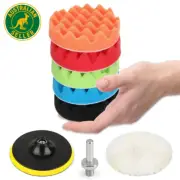 [3 Inch] Car Foam Drill Polishing Pad Kit, 8PCS Buffing and Polishing Pad Kit In