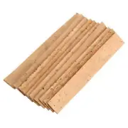 10pcs Natural Clarinet Neck Cork Sheet 8x1.1x0.2cm for Clarinet Accessories b