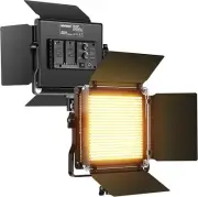 NEEWER Professional LED Video Lights (2-Pack), 660 LEDs, 3200-5600K Bi-Color, CR