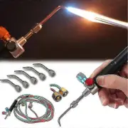 Jewelry Jewelers Micro Mini Gas Little Torch Welding Soldering Kit Tools With 5 Tips