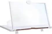 ASAKKURA Phone Magnifier Stand High-Definition Screen Amplifier for Mobile Devices Viewing Angle Lightweight Durable for Home Use