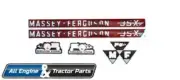 Massey Ferguson Bonnet Decal Sticker Set MF35X 3406971M91