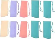 TOVINANNA 16pcs Soap Net Storage Face Shampoo Bar Soap Bag Exfoliating Soap Bag Soap Sleeve Bar Soap Scrubber Pouch Soap Bags for Soap Bars Bar Soap Pouch Soap Bag Storage Pe