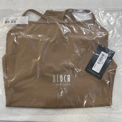 BLOCH L5607 Nejor - Camisole Leotard Color Almond Size Small