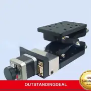 PT-GD401 Electric Lifting Platform Z-axis Motorized Lab Jack Sliding Rail 60mm