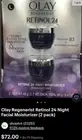 Olay Regenerist Retinol 24 Night Facial Moisturizer (2 pack)