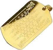 [Nybhyjka] Buddhist Pendant | Religious Jewelry Pendant | Blessing Necklace Charm for Women Men, Religious Keychain Accessories