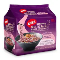 在飛比找ETMall東森購物網優惠-新加坡原裝Koka紫玉米多穀高纖麵
