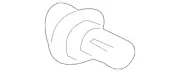 Genuine Mitsubishi Bulb & Socket MR506551 (for: Mitsubishi)