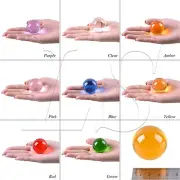 Lot 8pcs 40mm Quartz Crystal Ball Sphere Healing Crystals Photo Props