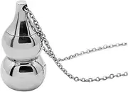 [OATIPHO] Newborn Commemorative Pendant Necklace Baby Lanugo Jewelry Opening for Baby Teeth Storage Initial Necklace for Boys Girls