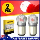 2x Red BAY15D 6SMD LED 1157 Car Tail Brake Stop Tail Light Bulb Globe 12v AUS