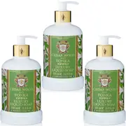 Saponificio Artigianale Fiorentino Cedar Wood & Tonka Hand Wash Set of 3Pcs