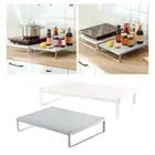 Kitchen Storage Shelf Practical Microwave Stand for Bathroom Home Tabletop
