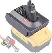 For Dyson V6 Battery Adapter for DeWalt 18V 20V Battery to V6 Vacuum Cleaner