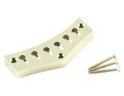 KLUSON USA CHROME Jerry Garcia TAILPIECE Solid BRASS KGTPC