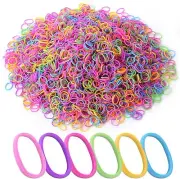 Hair Bands, Colorful Elastic Hair Band, Mini Hair Rubbers Ties For Girls