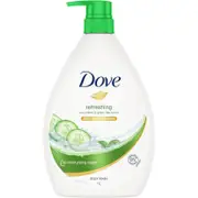 Dove Refreshing With Cucumber & Green Tea Scent Body Wash 1 L