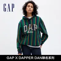 在飛比找蝦皮商城優惠-Gap 男女同款 Gap x DAP聯名 Logo刷毛帽T-