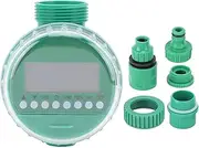 Irrigation Timer with LCD Display, Leakproof Automatic Irrigation Controller System for Yard and Garden, includes Easy Programming and Flexible Watering Frequency Settings,