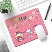 6 Piece Non Slip Mouse Pad Set 21 X 26Cm Thick Rubber Anti Skid Durable Cherry Cat Mouse Pads & Wrist Rests