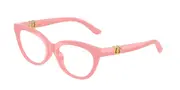 Dolce & Gabbana DX5005U Kids 3098 Kids' Glasses Pink Size 48 - Private Health Rebate - Blue Light Block Available