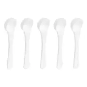 20Pcs 0.5g Teaspoon Micro Scoops Mini Measuring Spoons, White