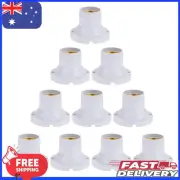10pcs E27 Light Bulb Holder Lamps Socket Adapter Converter for Home Office