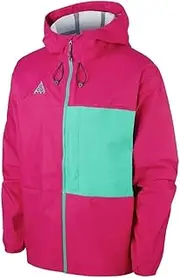 [Nike] Sportswear ACG Men's Packable Jacket (Sport Fuchsia/Lucid Green, X-Large)